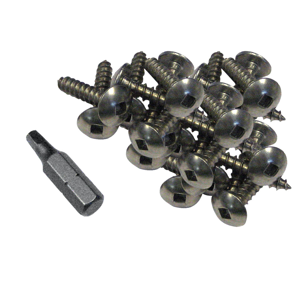 Dock Edge - Profile Fasteners - 100 PCS 1", Stainless Steel