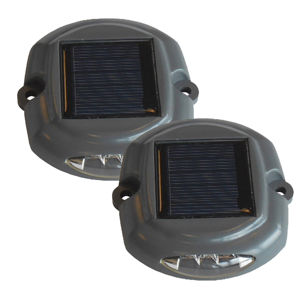 Dock Edge - Docklite Solar Dock & Deck Light - 2-Pack