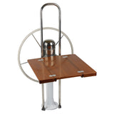 Edson Marine - Teak Fold Down Drop Leaf Table - 9-1/2" Guard 1", 1-1/8"