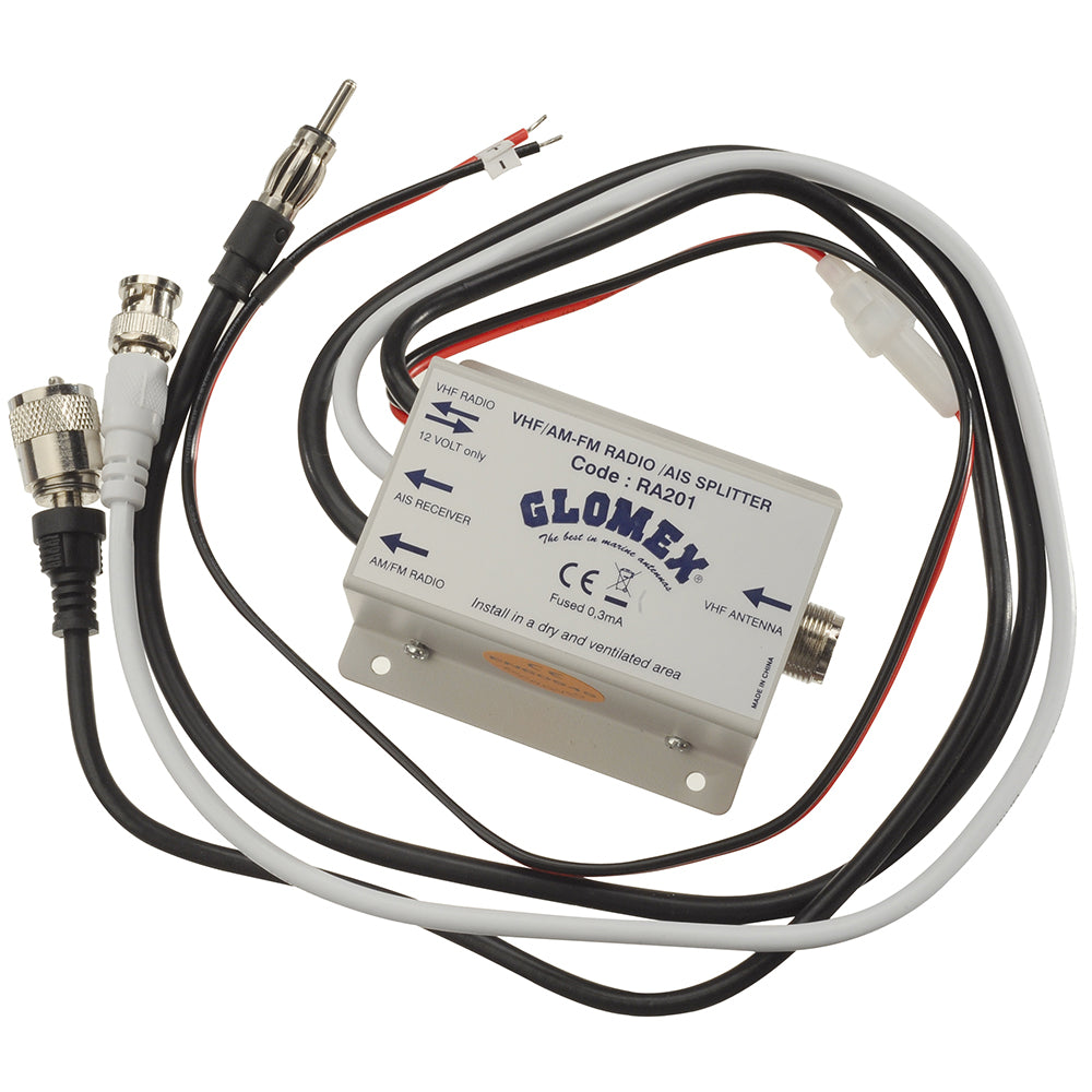 Glomex Marine Antennas - VHF/AIS/Radio Splitter - 12VDC