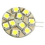 Lunasea - Light Replacement Bulb - G4, 12LED, 10-30VDC, 2W, 140 Lumens, Warm White