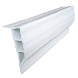 Dock Edge - Standard PVC Full Face Profile - 16' Roll, White