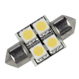 Lunasea - Light Replacement Bulb - Pointed Festoon, 4 LED, 31mm, Cool White