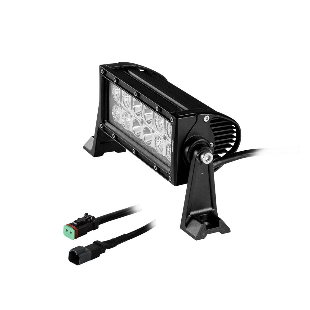 HEISE LED Lighting Systems - Dual Row LED Light Bar - Black