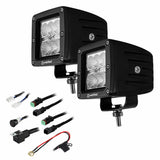 HEISE - 6 LED Cube Light - Flood Beam, 3", 10-30V, 900Lm, 12W