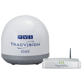 KVH - TracVision TV Antenna - IP-Enabled TV-Hub & Linear Universal Single-Output LNB