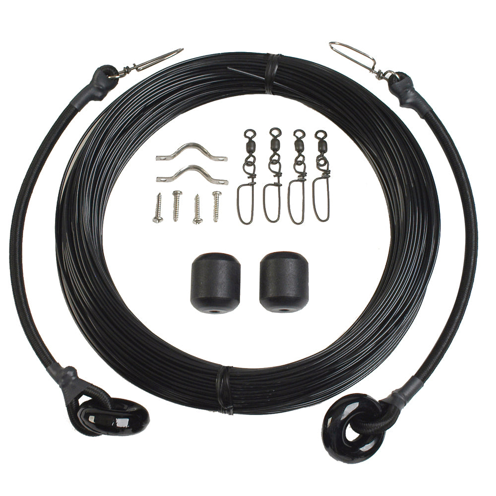 Lee's Tackle - Deluxe Rigging Kit - Single Rig Up To 37ft, Black Mono