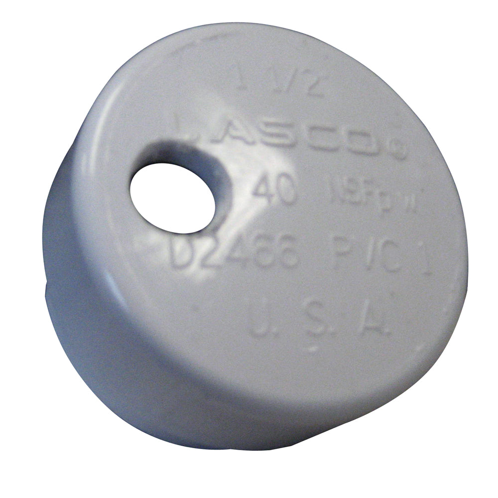 Lee's Tackle - PVC Drain Cap - For Heavy Rod Holders 1/4" NPT