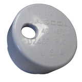 Lee's Tackle - PVC Drain Cap - For Heavy Rod Holders 1/4" NPT