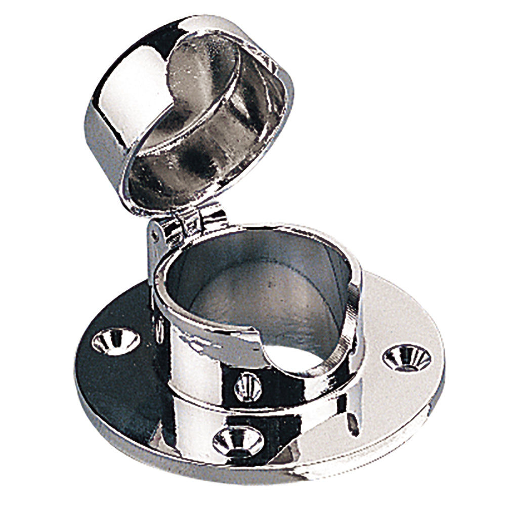Sea-Dog - Hinged Chain Deck Pipe - Chrome Brass