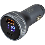 Sea-Dog - Round USB/USB-C Power Plug - Voltmeter