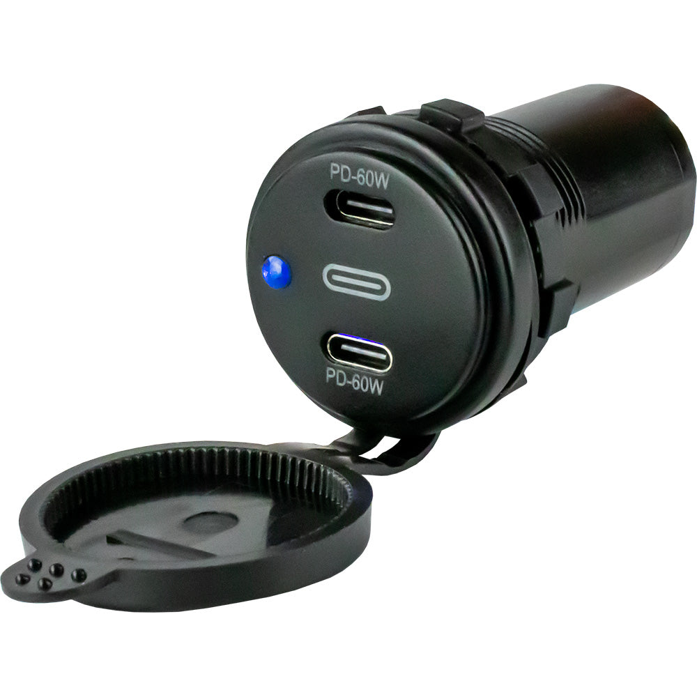 Sea-Dog - Dual USB-C Power Socket