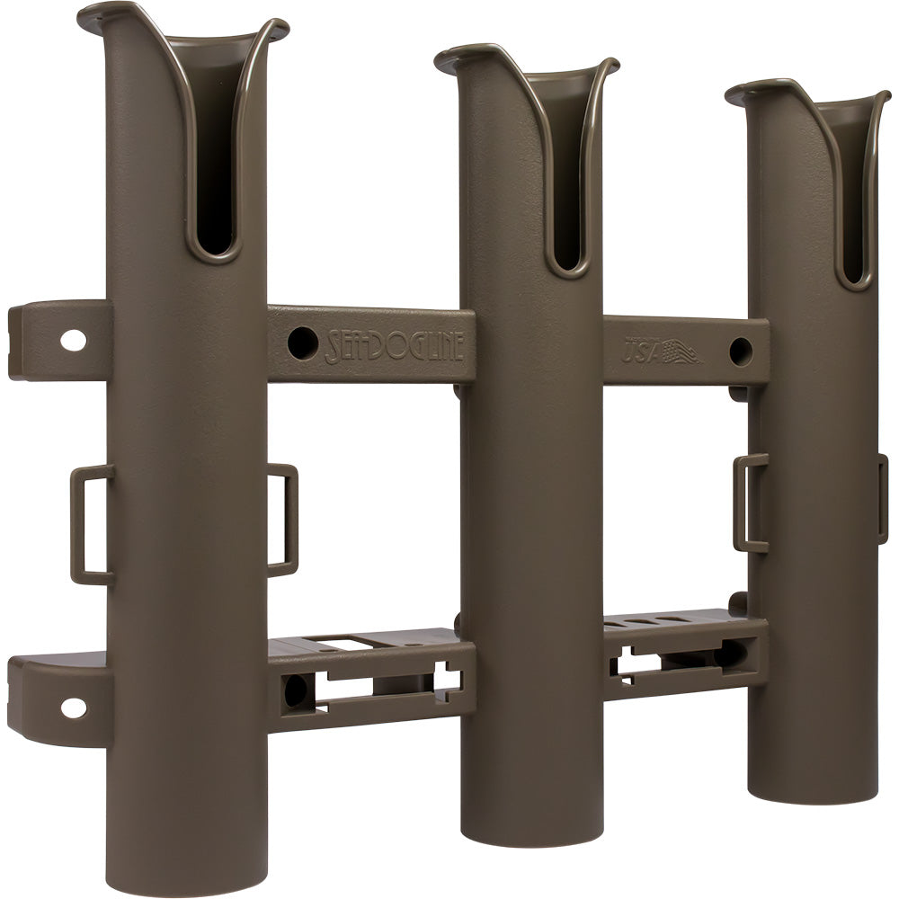 Sea-Dog - Triple Threat Three Pole Rod Holder - Flat Dark Earth