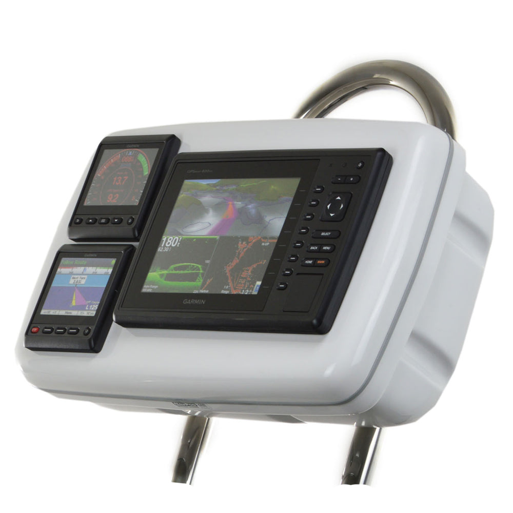 NavPod - GP1088 SystemPod Pre-Cut - For Garmin 820/820xs/840xs, 2 Instruments, For 9.5" Wide Guard