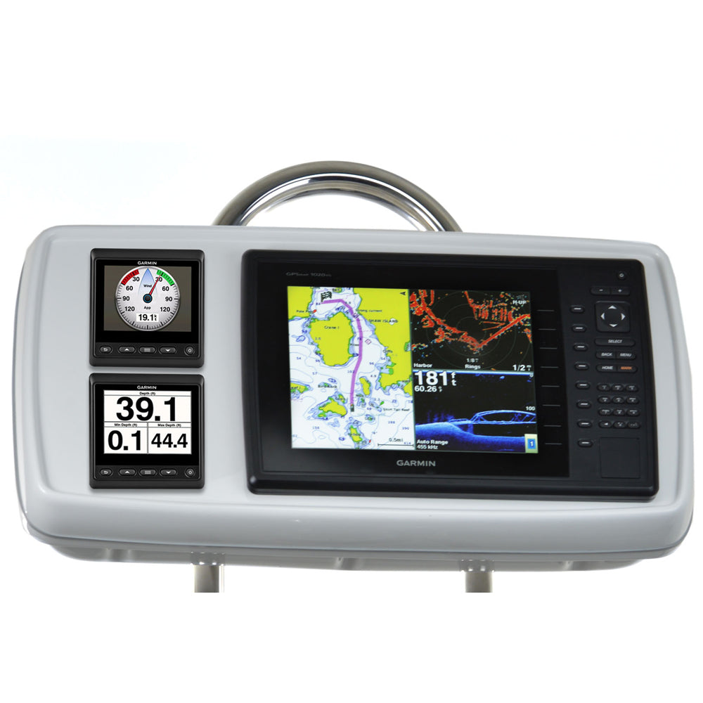 NavPod - GP1170-06 SystemPod Pre-Cut - For Garmin 1020/1020xs/1040xs, 2 Instruments, For 9.5" Wide Guard