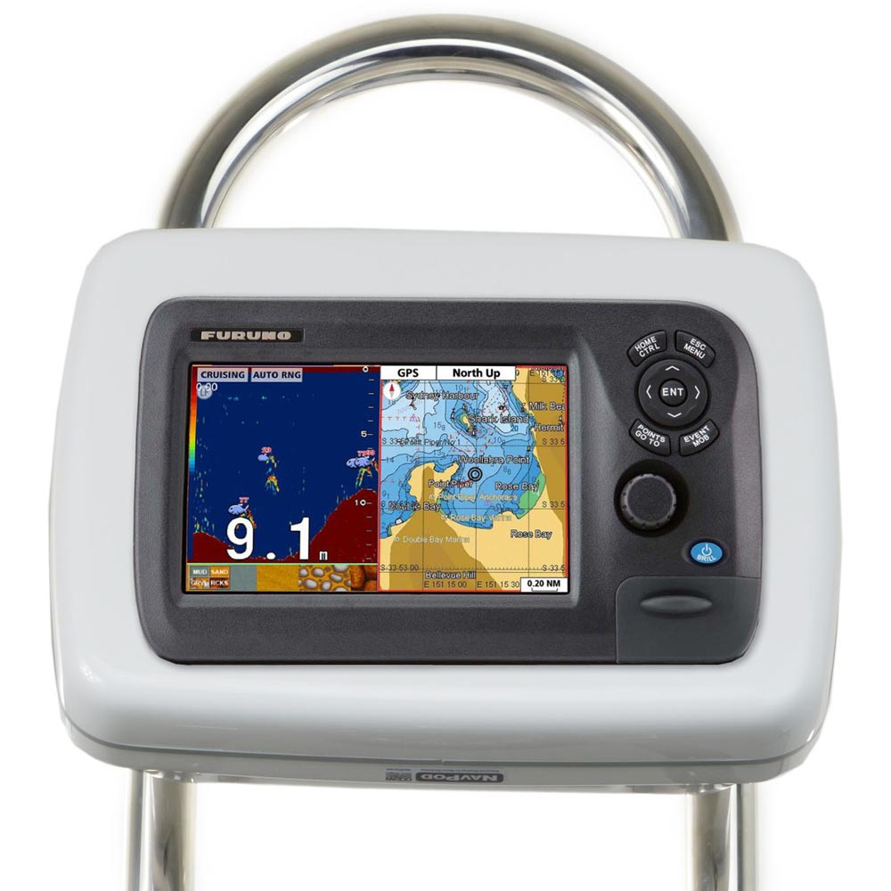 NavPod - GP1818 SailPod Pre-Cut - For Furuno GP1870, GP1870F, For 9.5" Wide Guard