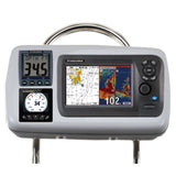 NavPod - GP2080-18 SystemPod Pre-Cut - For Furuno GP1870, GP1870F, 2 Instruments, For 12" Wide Guard