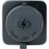 Sea-Dog - Square Surface Mount Power Socket - USB A, USB C