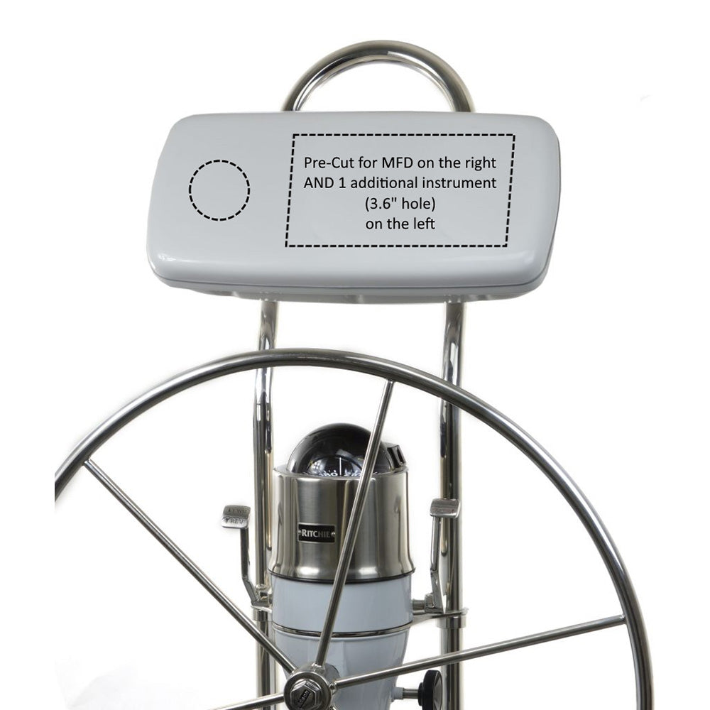 NavPod - SystemPod Pre-Cut - For Garmin ECHOMAP Plus 92sv, 93sv, 94sv, 95s, Plus One Additional Instrument, For 9.5" Wide Guard