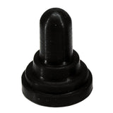 Paneltronics - Toggle Switch Boot - 23/32" Round Nut, Black Toggle Switch