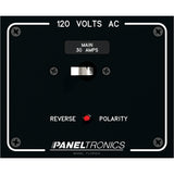 Paneltronics - Standard Panel AC Main Double Pole - 30A, CB, Reverse Polarity Indicator