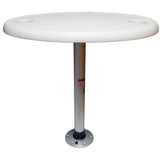 Springfield Marine - White Oval Table Package - 18" x 30" Threadlock