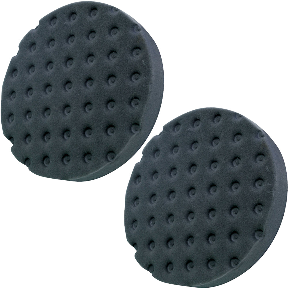 Shurhold - Pro Polish Black Foam Pad - 6.5", For Dual Action Polisher, 2-Pack