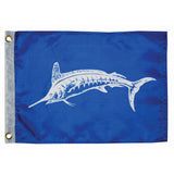 Taylor Made - White Marlin Flag - 12" x 18"