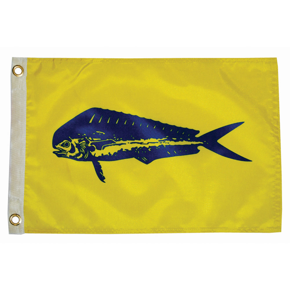 Taylor Made - Dolphin Flag - 12" x 18"