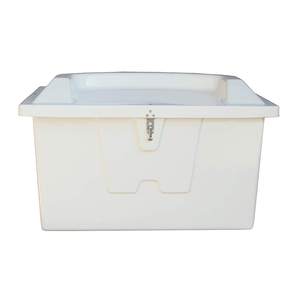 Taylor Made - Stow Go Top Seat Dock Box - 27" x 46" x 26", Small