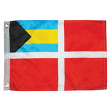 Taylor Made - Bahamas Courtesy Flag - 12" x 18"