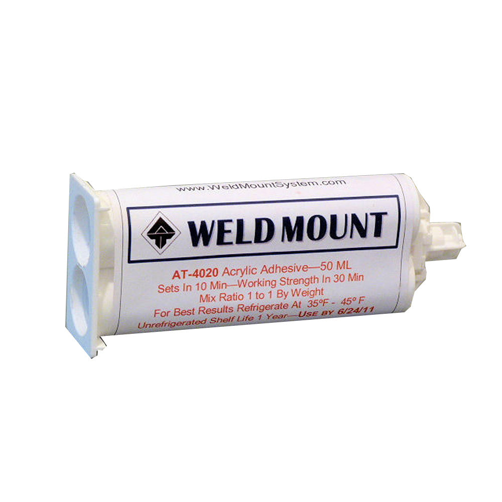 Weld Mount - AT-4020 Acrylic Adhesive - 10-Pack