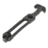 Southco - T-Handle Latch - With Keeper, Pull Draw Front Mount Black Flexible Rubber