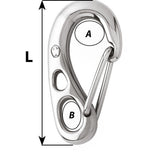 Wichard Marine - HR Safety Snap Hook - 100mm Length, 3-15/16"