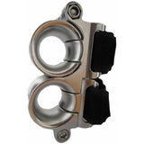 Wichard Marine - Double Fairlead - 25mm Diameter Stanchion w/Webbing, Velcro Stripe