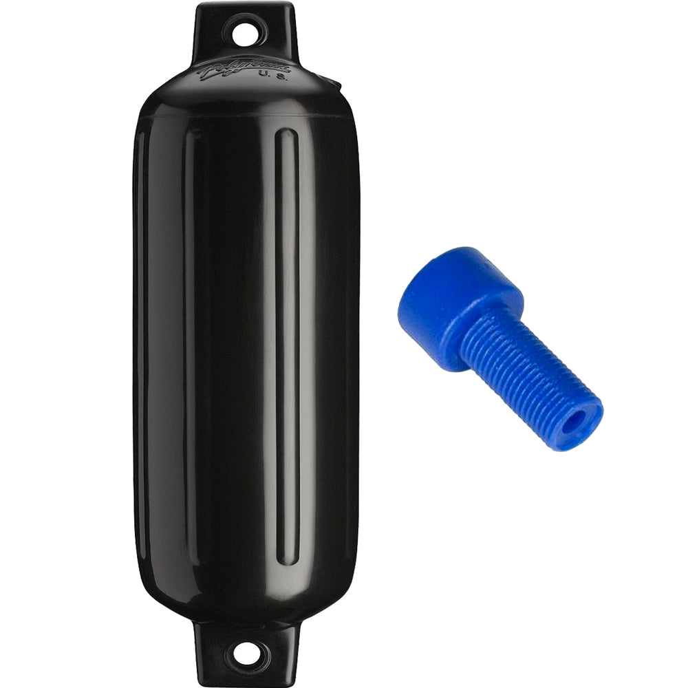 Polyform - G-4 Twin Eye Fender - 6.5" x 22", with Adapter