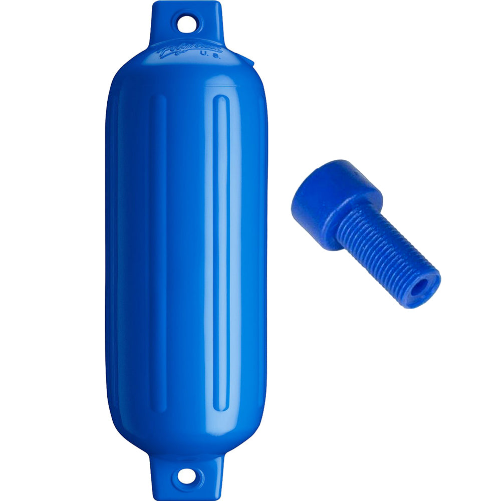 Polyform - G-4 Twin Eye Fender - 6.5" x 22", with Adapter