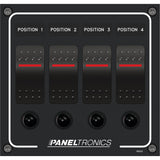 Paneltronics - Waterproof Panel Circuit Breaker - DC, Illuminated Rocker Switch