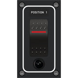 Paneltronics - Waterproof Panel Circuit Breaker - DC, Illuminated Rocker Switch