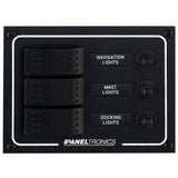 Paneltronics - Waterproof DC Circuit Breaker Panel - Lighted Rocker, CB
