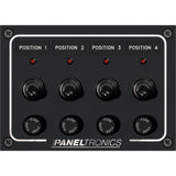 Paneltronics - Waterproof Toggle Switch Panel - Fuse, with LEDs