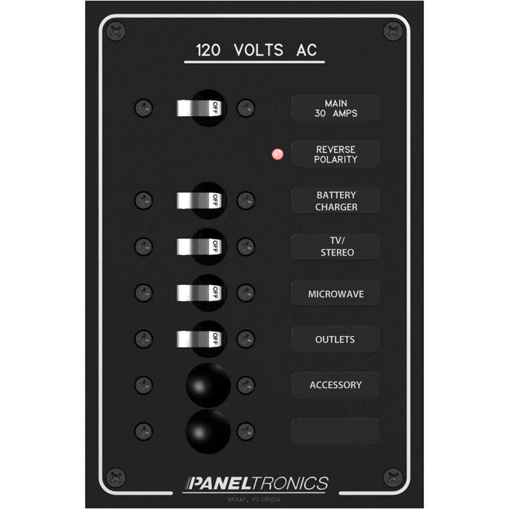 Paneltronics - Standard AC Breaker Panel & Main