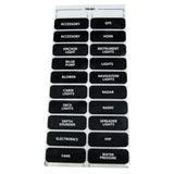 Paneltronics - Assorted Label Sheet