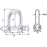 Wichard - HR D Shackle