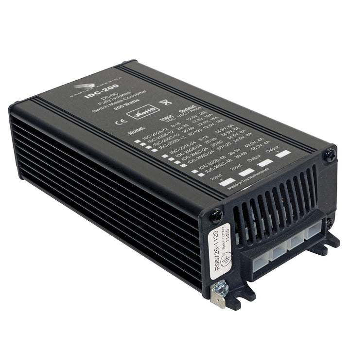 Samlex America - 200W Fully Isolated DC-DC Converter - 8A, 20-35V Input, 24V Output