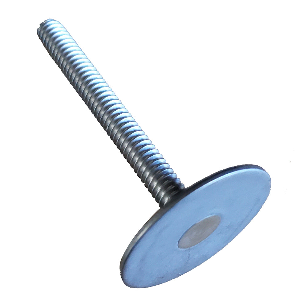 Weld Mount - Stainless Steel Stud - 1.25" Base, 1/4 x 20 Threads