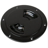 Sea-Dog - Quarter-Turn Smooth Deck Plate - With Internal Collar, 4"