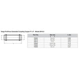 Viega - ProPress Extended Coupling - Without Stop