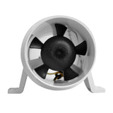 Attwood Marine Turbo 3000 Series Water-Resistant In-Line Bilge Blower, 3 in, 12V, 145 CFM, White Housing