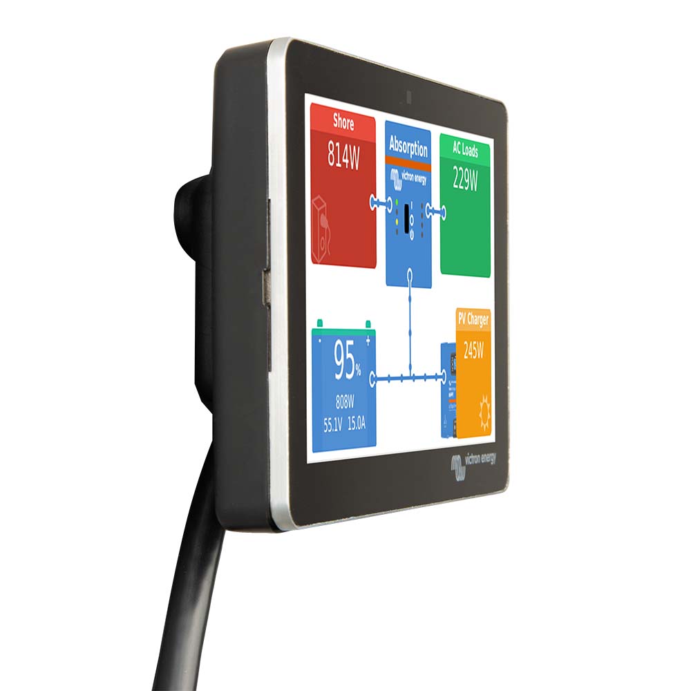 Victron Energy GX Touch 70 Wall Mount, Marine Grade Plastic